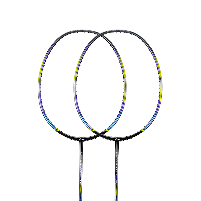 李宁羽毛球单拍WindStorm74全碳素耐打轻量型AYPQ008-1