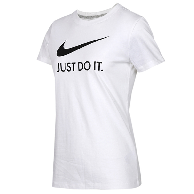 Nike耐克短袖女 2019新款正品运动休闲透气圆领T恤女 CU1252-100