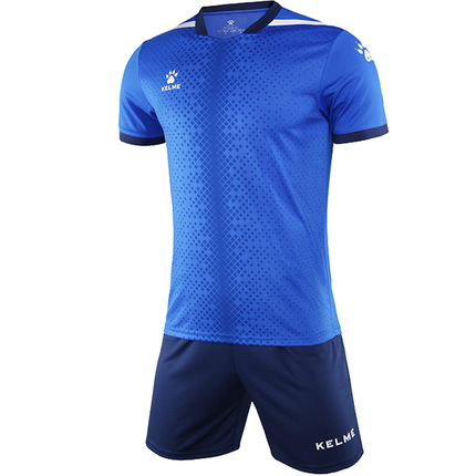 2020新款卡尔美足球服套装男子比赛训练服组队球衣竖纹印花个性款 3801098