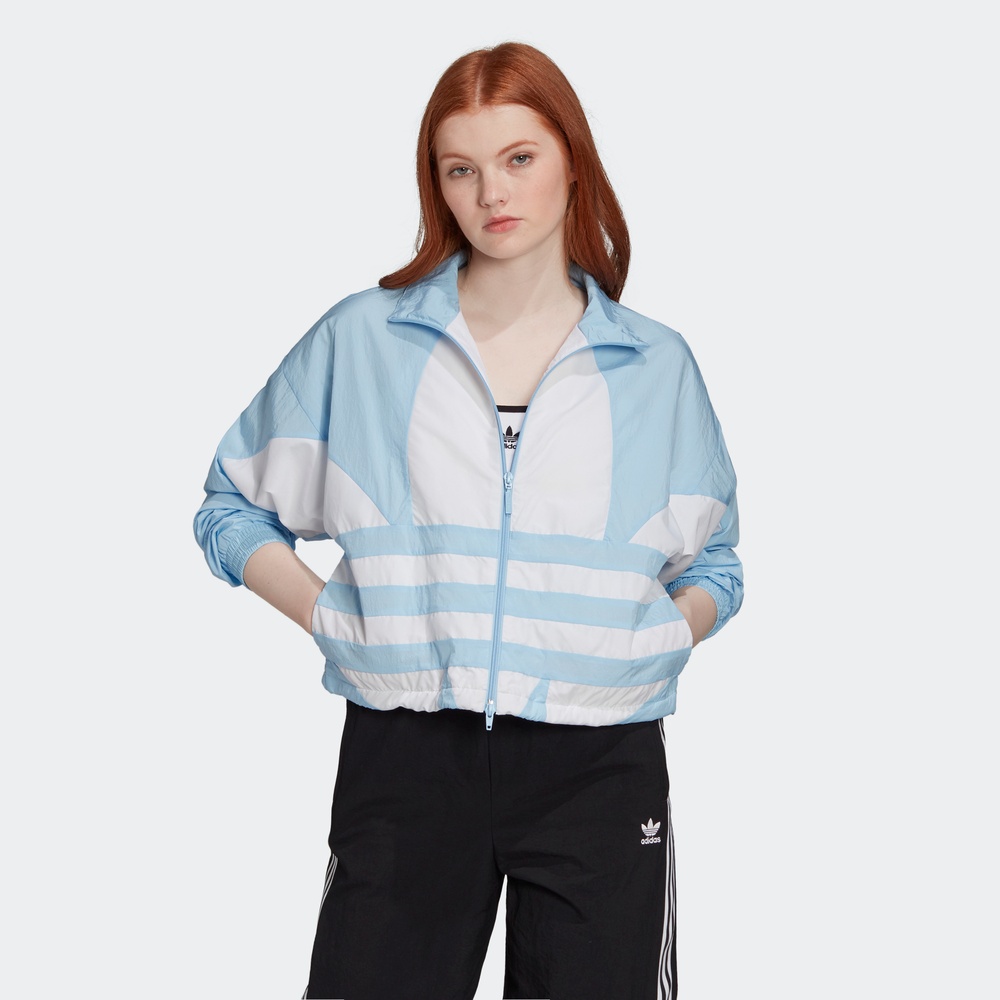 阿迪达斯adidas 三叶草 男女装运动外套 FM2580