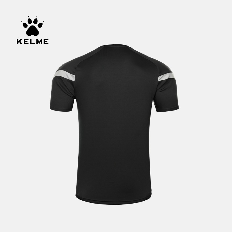 KELME足球短袖训练服2021新款男女运动T恤足球服定制单上衣 8151ZB1007儿童8151ZB3007