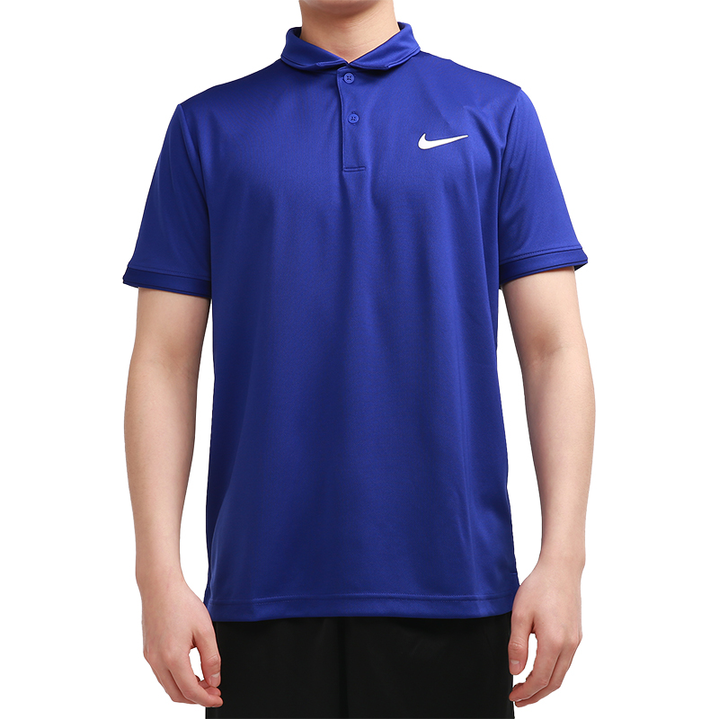 Nike/耐克正品2021年春季男子透气翻领休闲运动POLO衫 CW6851-471