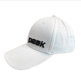 匹克PAEK 器材 运动帽 帽子 TM10290-大白-大红-地平蓝-黑色