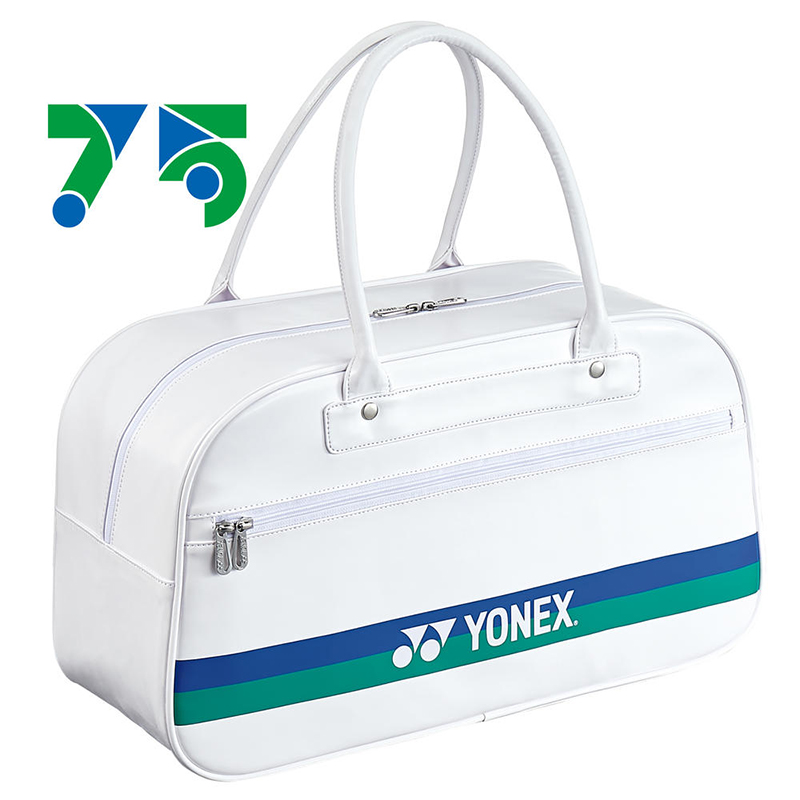 YONEX尤尼克斯YY运动包羽毛球包75周年纪念版休闲款包  BA31AEEX-白色