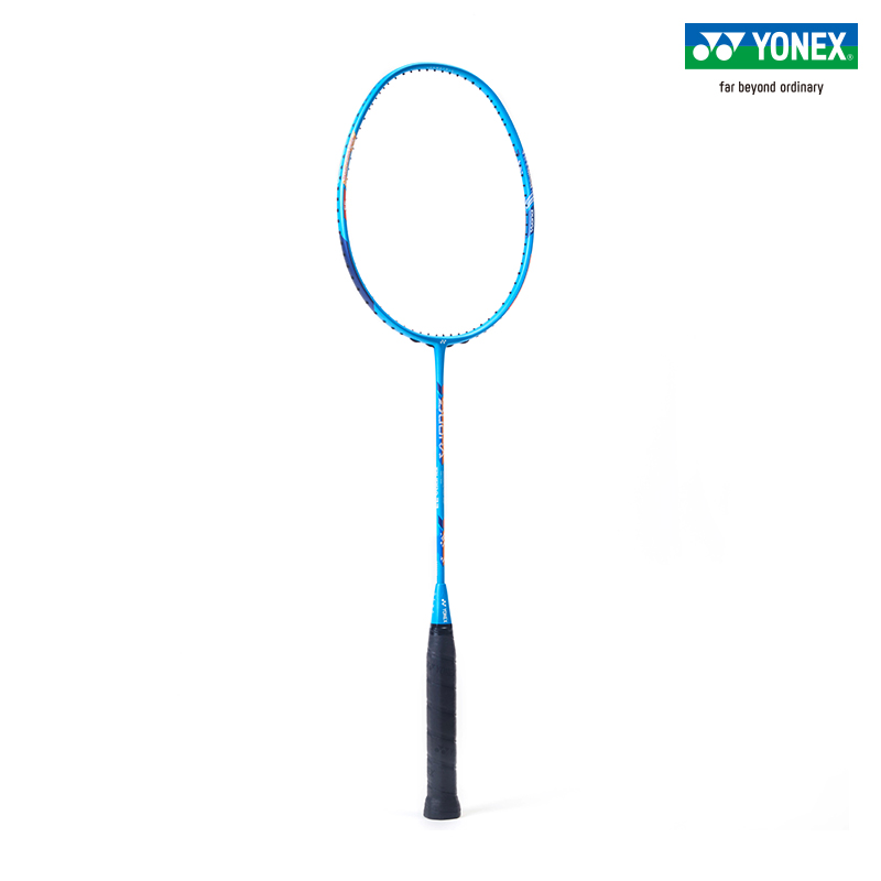 YONEX/尤尼克斯双刃系列碳素轻量羽毛球拍 DUO33EX-橙色/藏青色