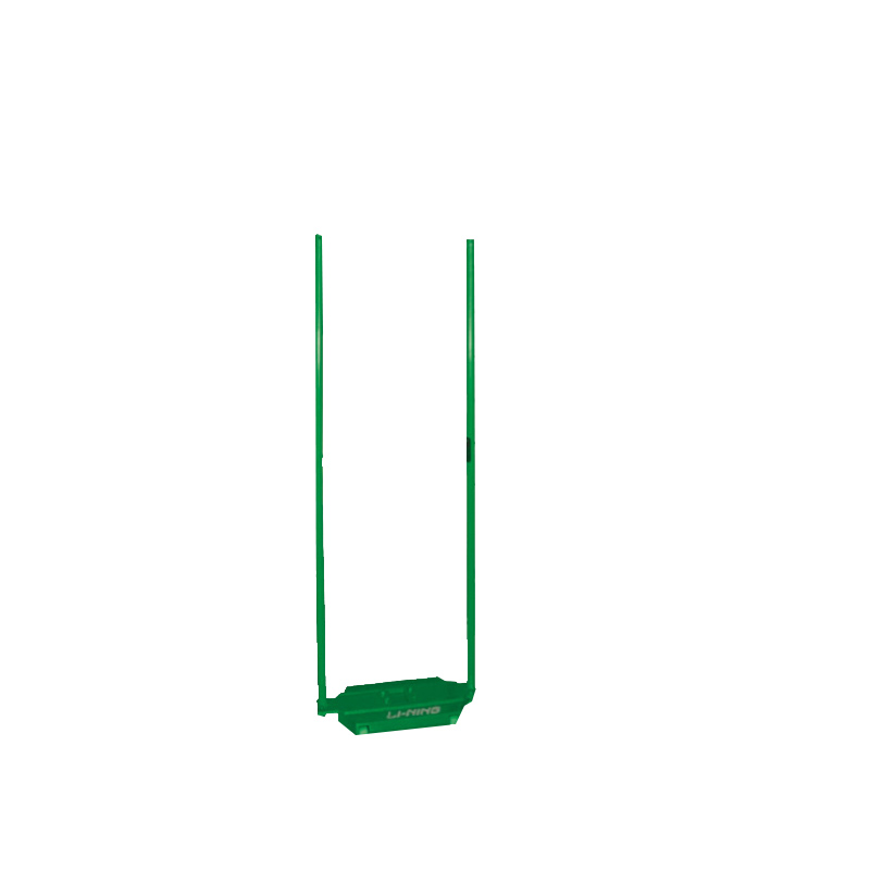 李宁LI-NING羽毛球网架 便携式网柱 移动折叠羽毛球架 可调节支撑宽度 场馆型OP50 AXKE022-1