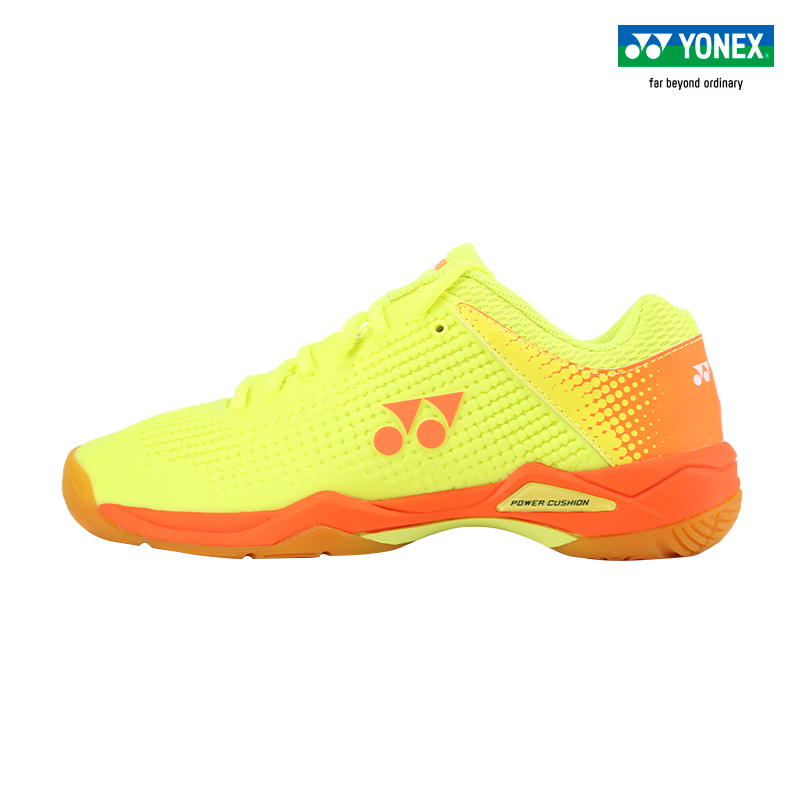 YONEX/尤尼克斯男女同款羽毛球鞋舒适运动鞋 SHBELX2EX-浅蓝-黑/红-酸黄