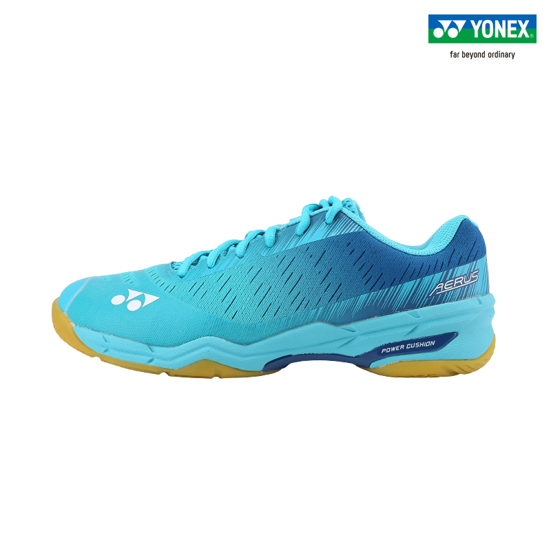 YONEX/尤尼克斯羽毛球鞋男女同款运动鞋yy SHBAXEX-亮黄-薄荷蓝-柔粉