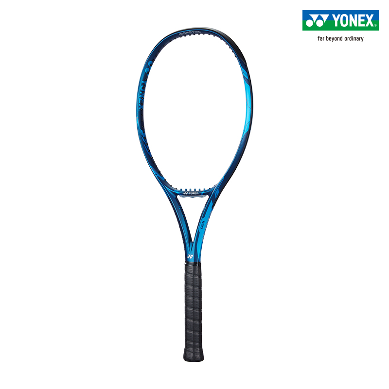 YONEX/尤尼克斯全碳素网球拍 减震舒适20年新品yy 06EZ100YX-深蓝