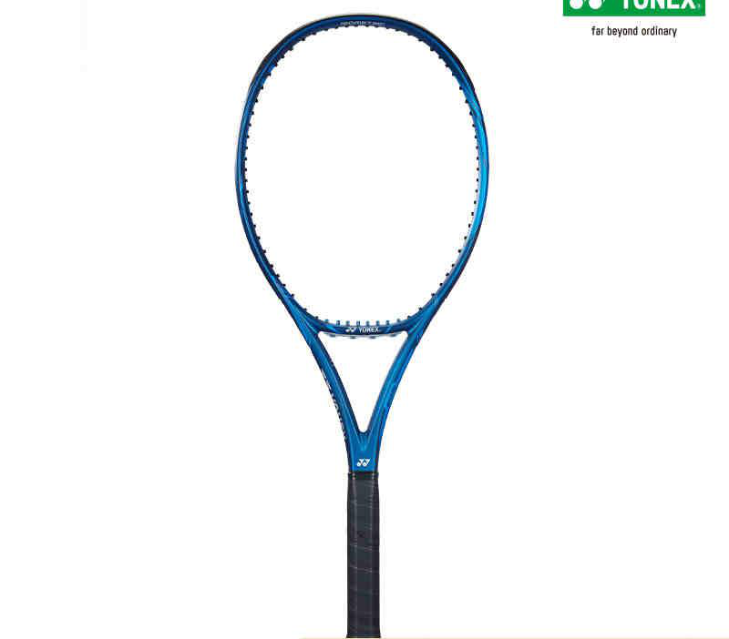 YONEX/尤尼克斯手感舒适全碳素网球拍减震yy 06EZGEX-深蓝