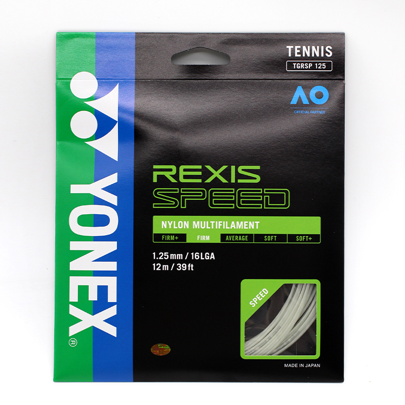 YONEX/尤尼克斯网球线 聚酯硬线球拍线 TGRSP125CH-白色