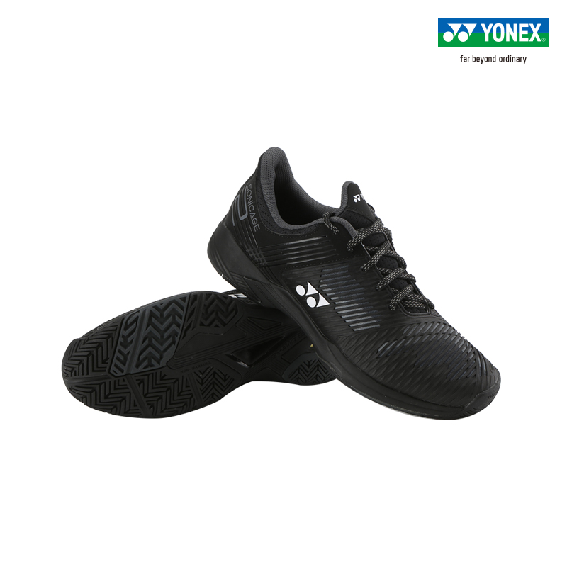 YONEX/尤尼克斯网球鞋男女同款 快速回弹运动鞋yy SHTS2EX-黑色