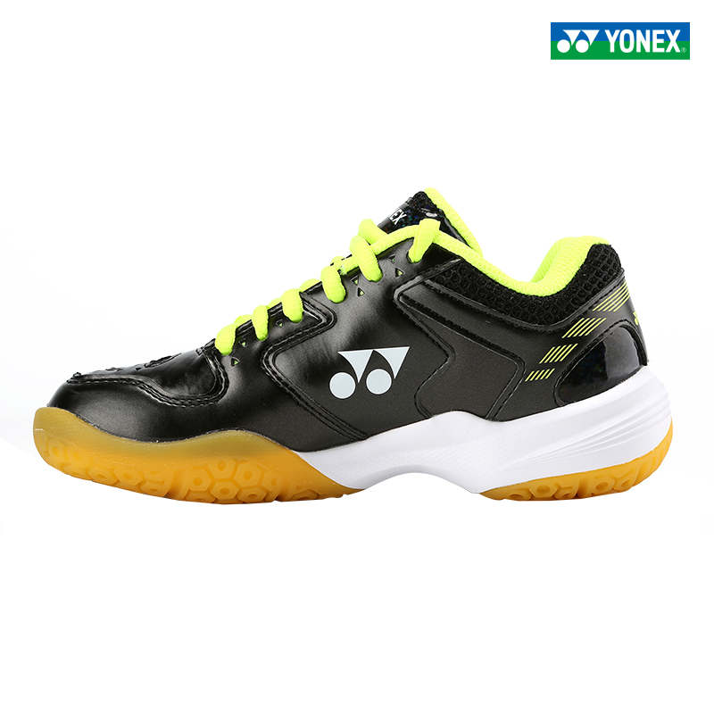 YONEX/尤尼克斯羽毛球鞋 舒適運(yùn)動鞋男女通用 yy SHB210JRCR-淺藍(lán)-黑/黃-霓虹粉-白/橙