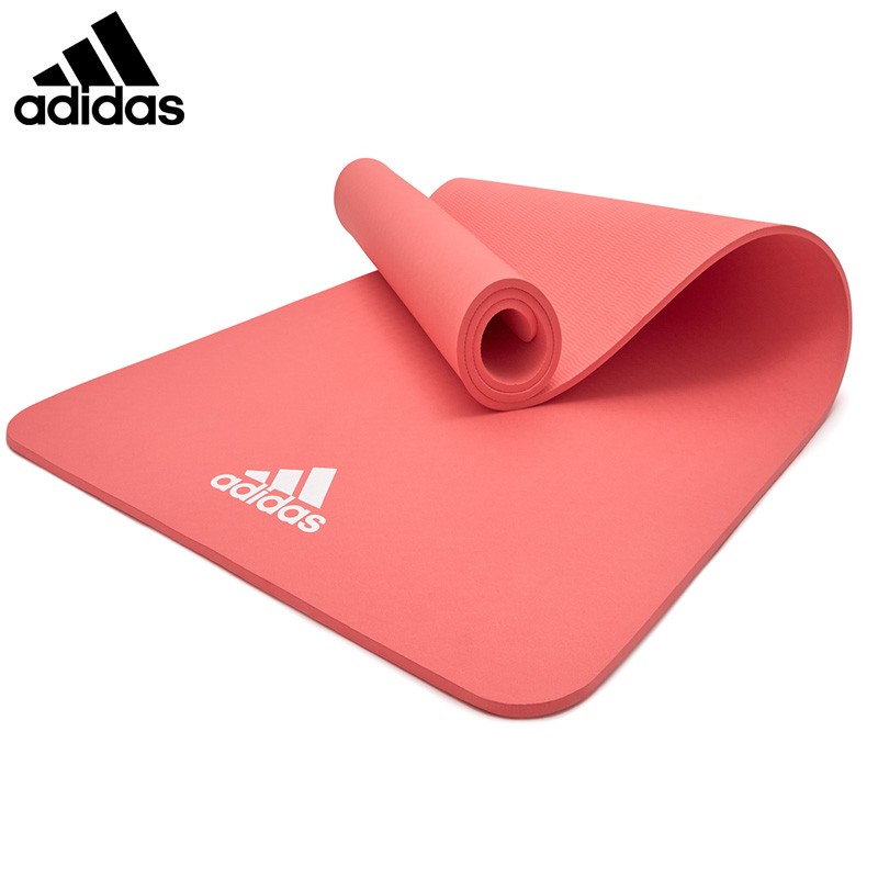 阿迪达斯（adidas）加厚瑜伽垫 EVA材质男女健身垫 双面纯色8mm厚舞蹈垫 ADYG-10100PK