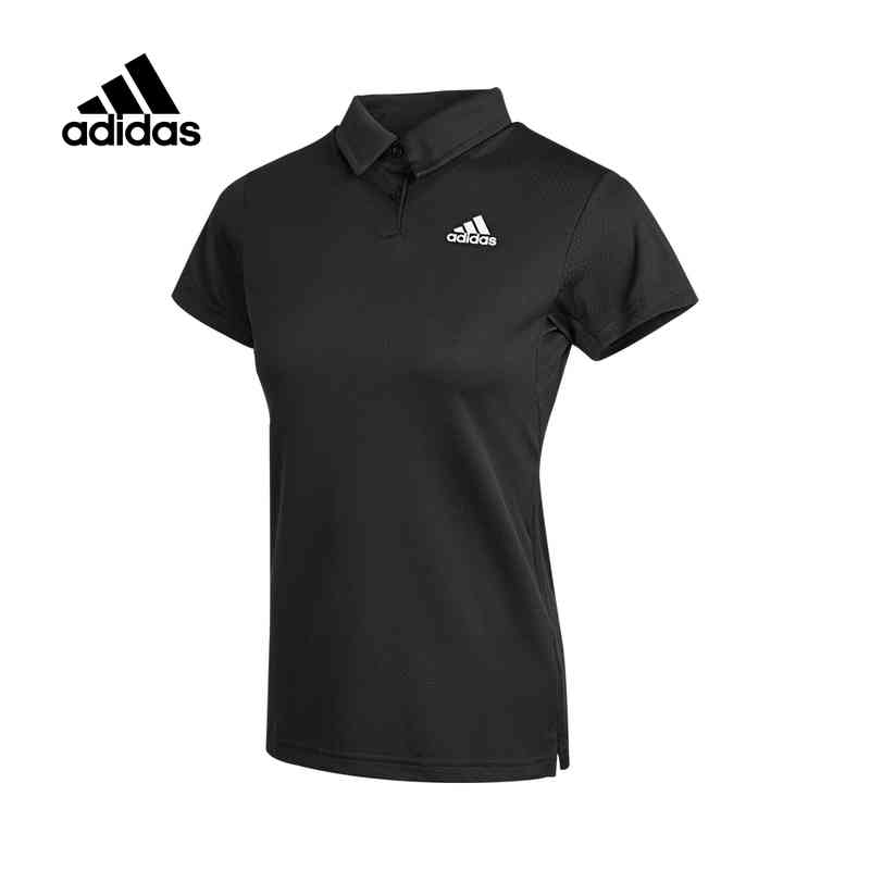 Adidas阿迪达斯 2021女子POLO短袖T恤 GL5806
