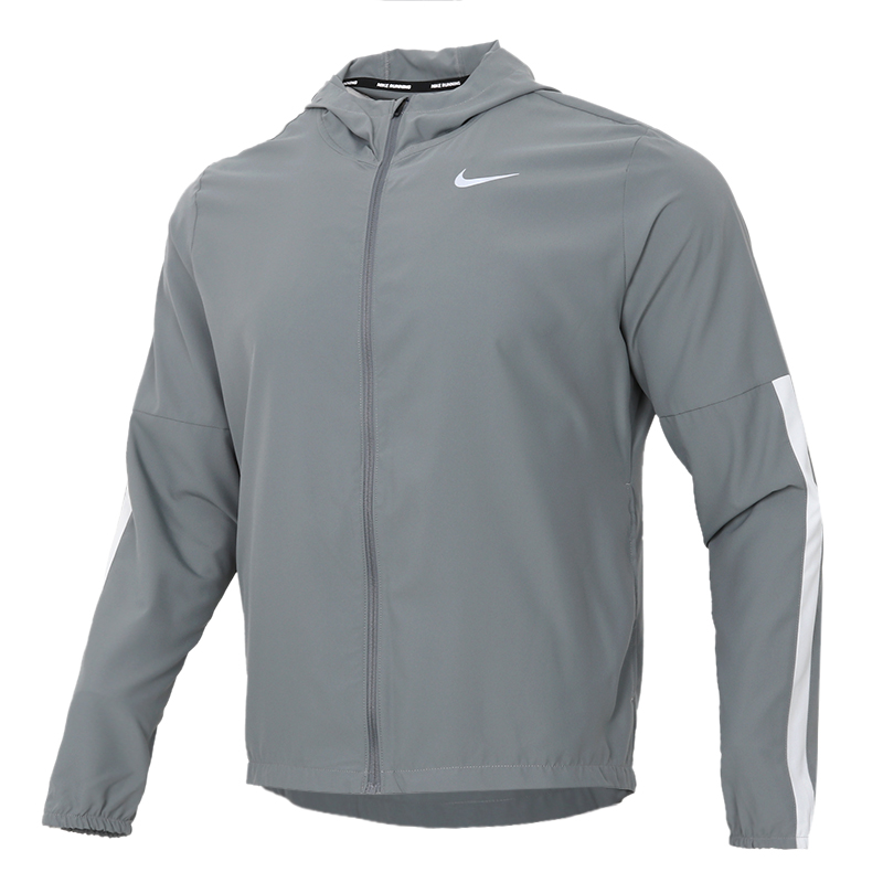Nike耐克 外套男装2021夏季新款运动服连帽跑步训练夹克 CU5354-084