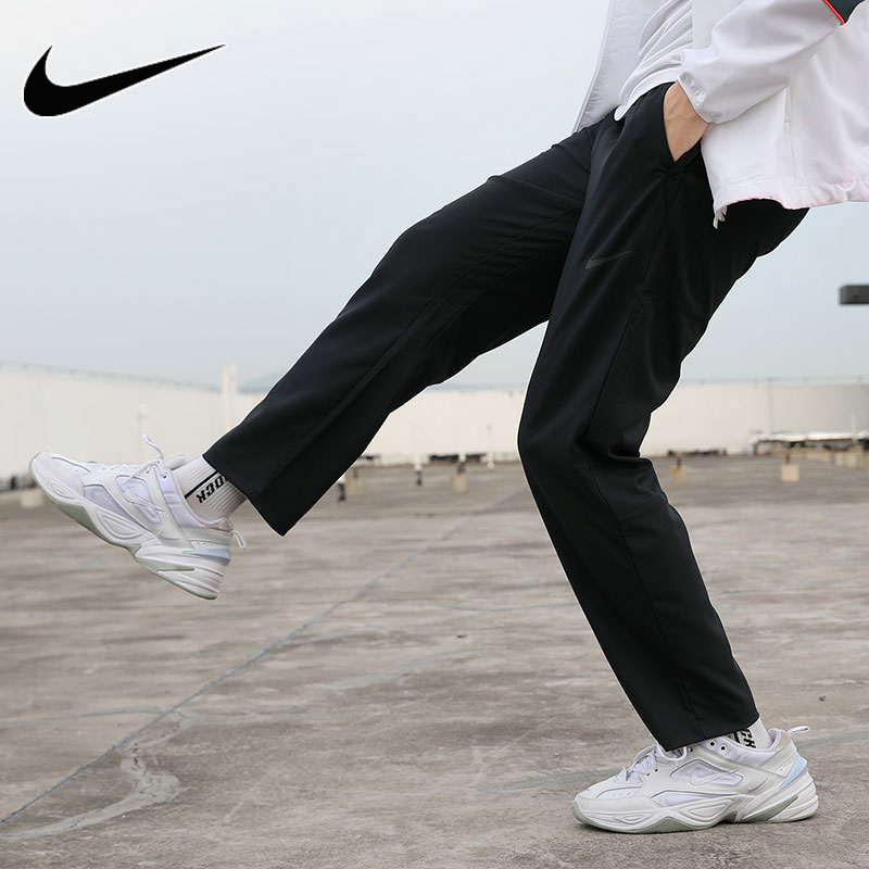 Nike耐克 裤子男裤2021夏季新款直筒运动裤休闲梭织长裤 CU4958-010
