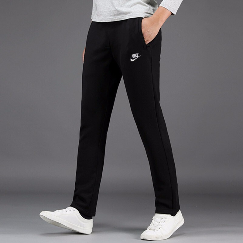 NIKE耐克 男裤2021夏季新款运动休闲直筒透气加厚长裤潮 BV2714-010