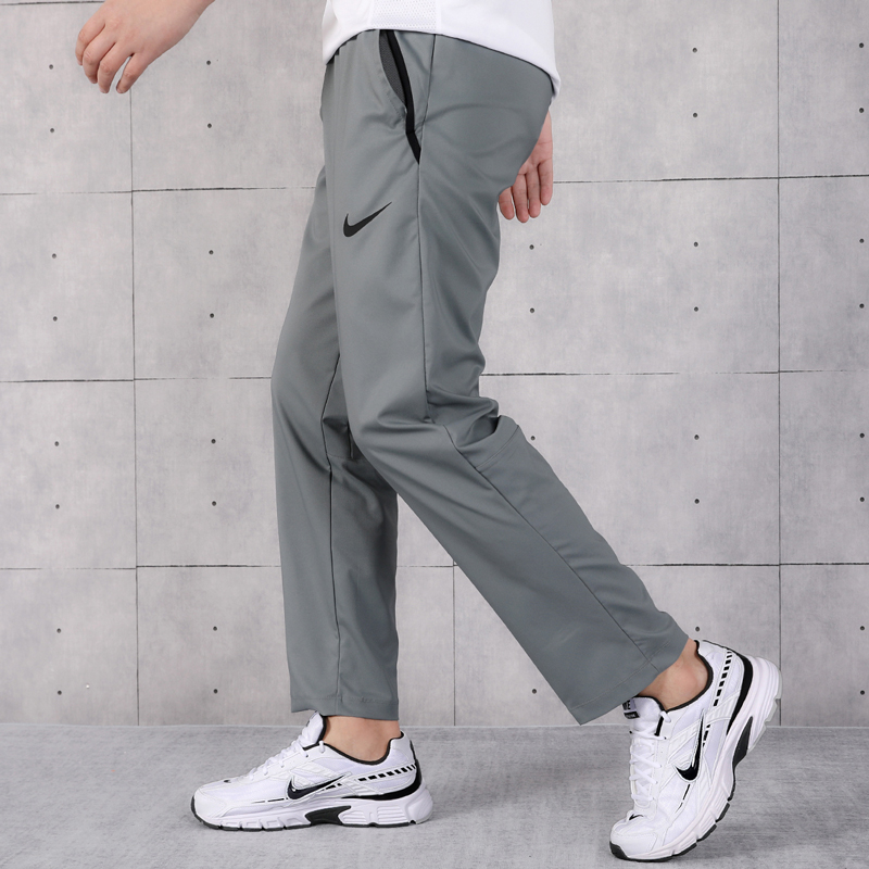 NIKE耐克 运动裤男2021春季新款灰色裤休闲裤跑步裤长裤 CU4958-084
