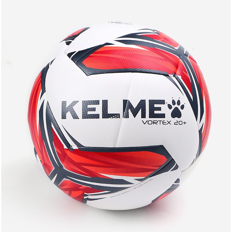 KELME卡尔美 足球2020年中乙联赛比赛专用5号球俱乐部训练用球FIFA认证 白红 9806138