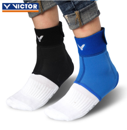 胜利VICTOR威克多羽毛球运动护具护踝脚踝束套 SP193-黑色-蓝色
