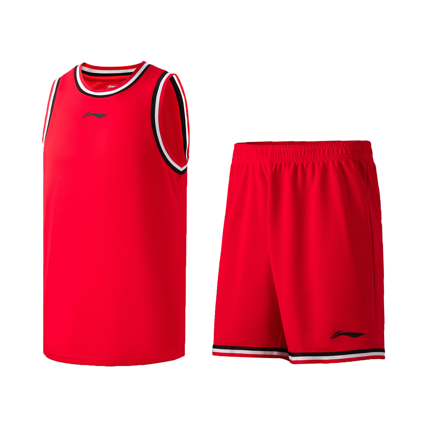 李宁比赛服男21夏季篮球系列男子速干透气篮球训练服比赛套装刚AATR011-1  广东蓝、-2 八一红 、-5  风信紫 、-6  标准白北京蓝、-10  黑色