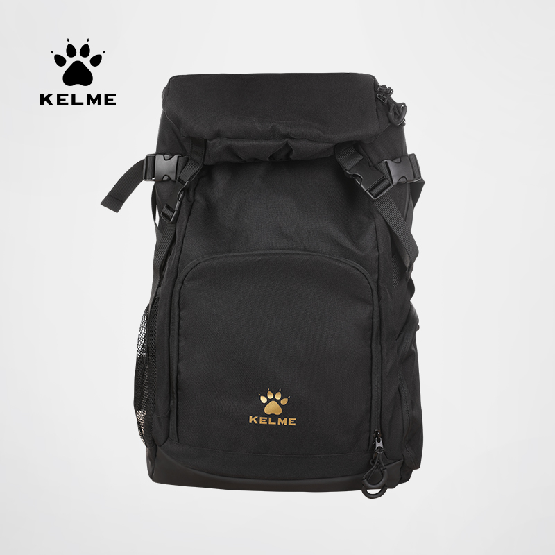 KELME/卡尔美双肩包男休闲高端书包运动旅游经典商务背包潮流新款8101BB5011 黑色 均码